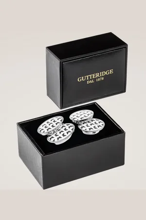 Gutteridge Microfantasy cufflinks, Unisex, , Size: Unica