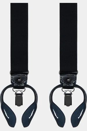 Gutteridge Plain-coloured braces, Unisex, , Size: Unica
