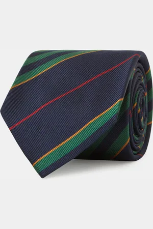 Gutteridge Striped silk tie, Unisex, , Size: Unica