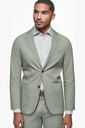 Gutteridge Armoured pure cotton blazer, Unisex, , Size: 44