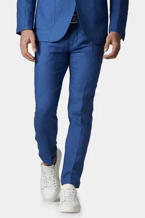 Gutteridge Fine twisted linen suit trousers, Unisex, , Size: 52