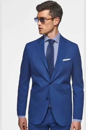 Gutteridge Armoured pure cotton blazer, Unisex, , Size: 44