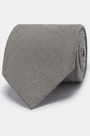 Gutteridge Wool flannel tie, Unisex, , Size: Unica