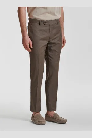 Gutteridge Suit trousers in pure superfine wool 130