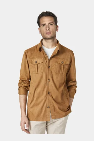Gutteridge Suede effect shirt jacket, Unisex, , Size: 44