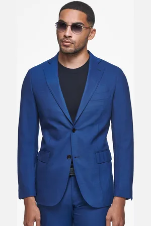 Gutteridge Blazer in pure superfine wool 120, Unisex, , Size: 46