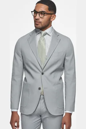 Gutteridge Armoured pure cotton blazer, Unisex, , Size: 44