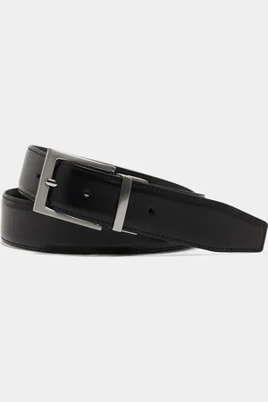 Gutteridge Reversible leather belt, Unisex, , Size: 105