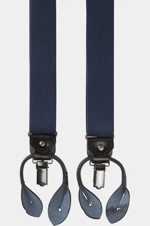 Gutteridge Plain-coloured braces, Unisex, , Size: Unica