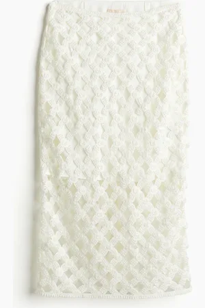 H&M H&M - Bead-embellished pencil skirt