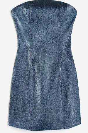 H&M H&M - Shimmering bandeau dress