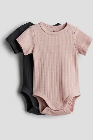 H&M H&M - 2-pack pointelle bodysuits