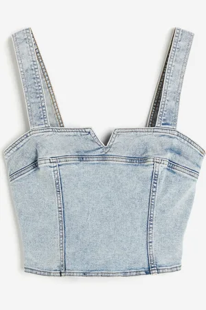H&M H&M - Denim corset top