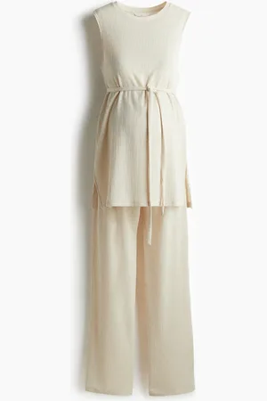 H&M H&M - MAMA 2-piece textured jersey set