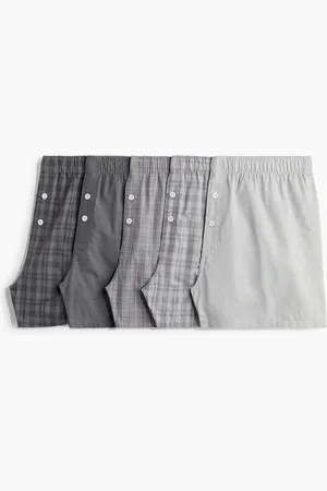 H&M H&M - 5-pack woven cotton boxer shorts