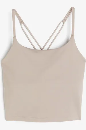 H&M H&M - DryMove™ Cropped sports vest top