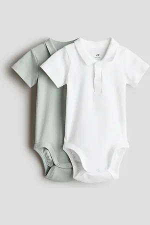 H&M H&M - 2-pack pointelle bodysuits