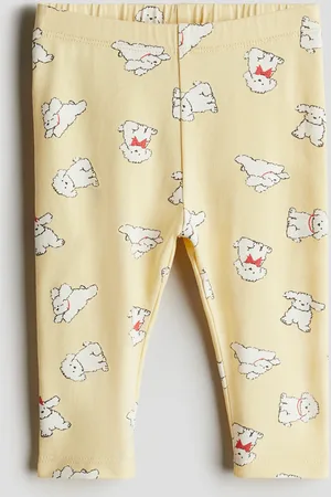 H&M H&M - Printed cotton leggings