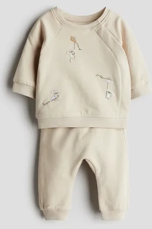 H&M 2-piece cotton sweatshirt set