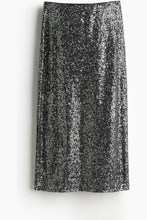 H&M H&M - Sequined midi skirt