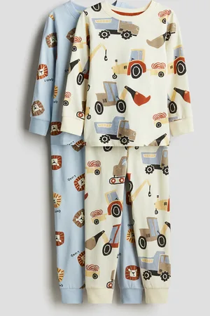 H&M H&M - 2-pack printed cotton pyjamas