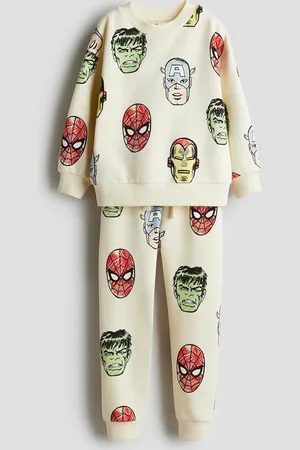 H&M H&M - 2-piece printed sweatshirt set