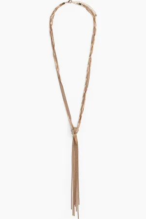 H&M H&M - Box-chain lariat necklace
