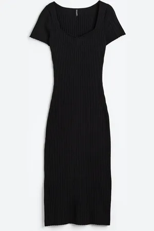 H&M H&M - Rib-knit bodycon dress