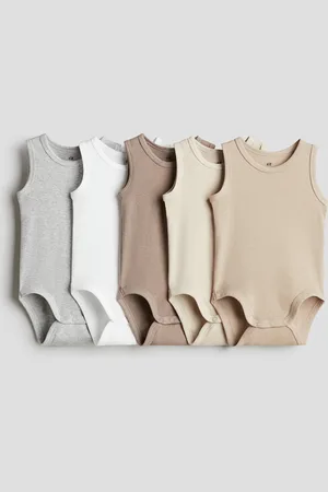 H&M H&M - 5-pack cotton bodysuits