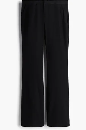 H&M Linen-blend tailored trousers