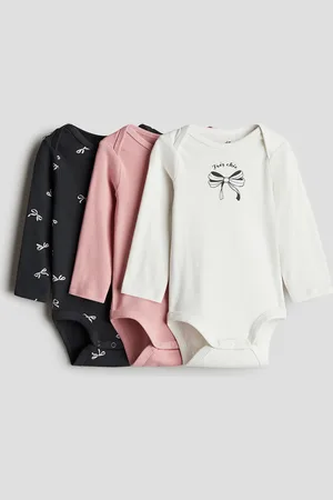 H&M H&M - 3-pack printed jersey bodysuits
