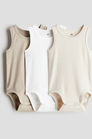 H&M H&M - 3-pack sleeveless bodysuits