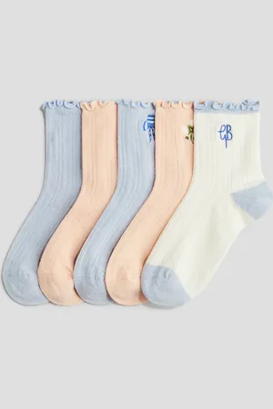 H&M H&M - 5-pack overlocked pointelle socks