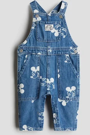 H&M H&M - Printed denim dungarees