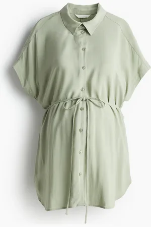 H&M H&M - MAMA Tie-belt blouse