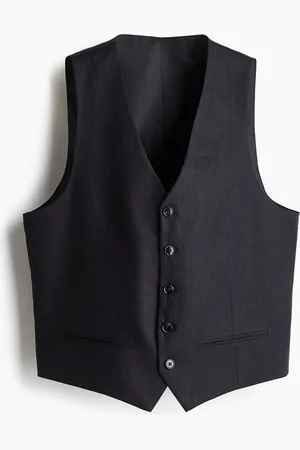 H&M H&M - Slim Fit Linen suit waistcoat