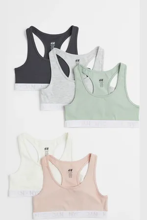 H&M H&M - 5-pack cotton tops