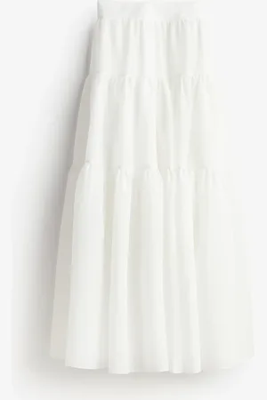H&M H&M - Tiered maxi skirt