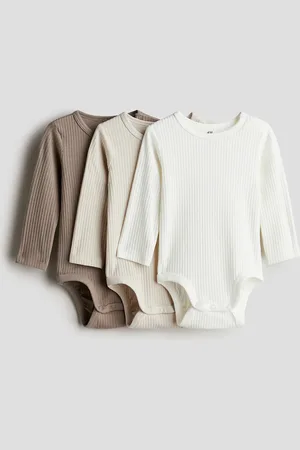 H&M H&M - 3-pack ribbed bodysuits
