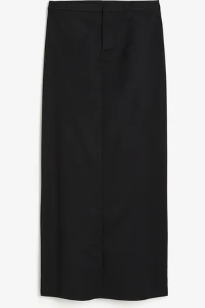H&M H&M - Twill tailored maxi skirt