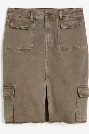 H&M H&M - Denim cargo skirt