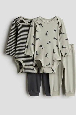 H&M H&M - 4-piece cotton jersey set