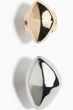 H&M H&M - 2-pack asymmetric rings