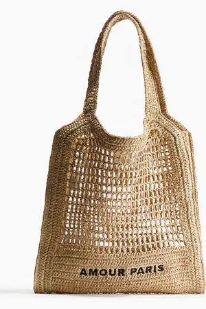 H&M H&M - Straw tote bag
