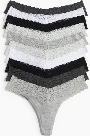 H&M H&M - 10-pack lace thong briefs