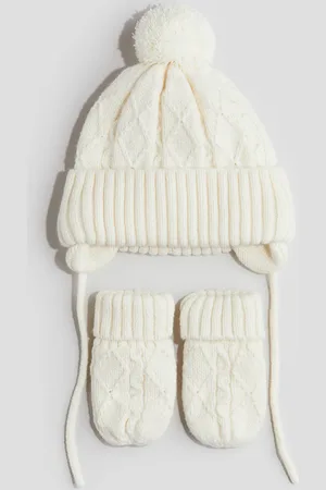 H&M H&M - 2-piece beanie and mittens set