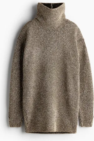 H&M H&M - Glittery fuzzy-knit dress