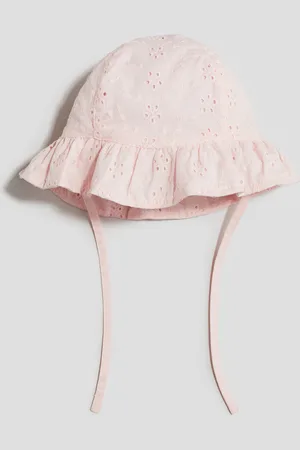 H&M H&M - Broderie anglaise cotton sun hat