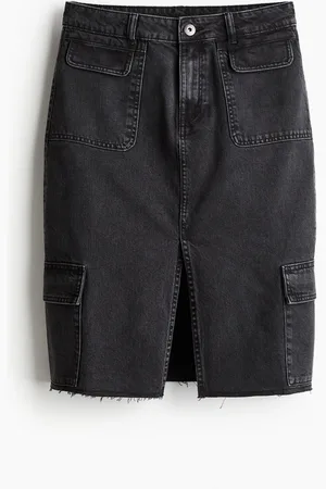 H&M H&M - Denim cargo skirt