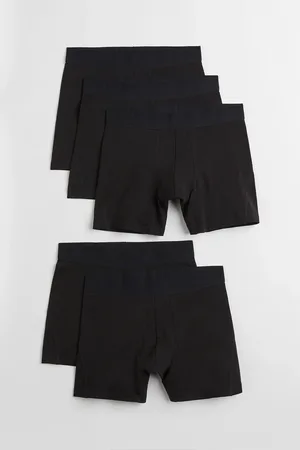 H&M 5-pack mid trunks with Lycra